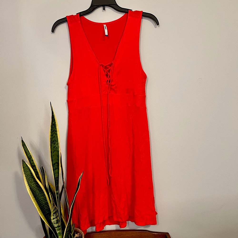 Red Tresics dress